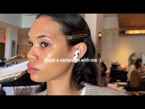 come with me bts to shoot a rayban campaign | jordan daniels