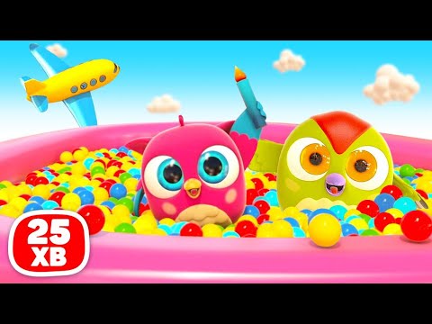 Мультики для дітей. Совеня Хоп Хоп - збірка перших серій. Відео для дошкільнят