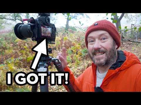 Photographing flat landscape in flat light...