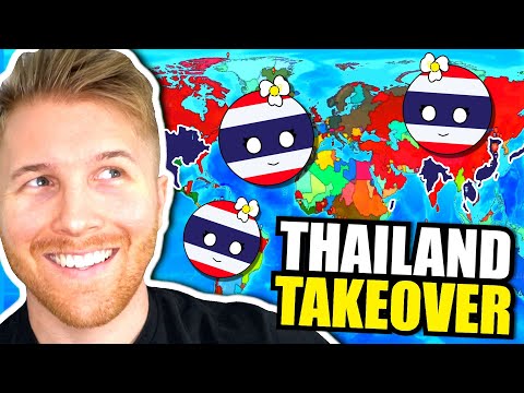 I Conquered the USA & China as the Thailand Empire! 🌎💪 (Dummynation Game)
