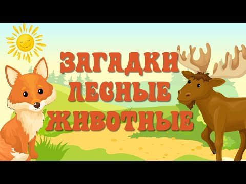 Загадки ЛЕСНЫЕ ЖИВОТНЫЕ. Загадки для детей с ответами