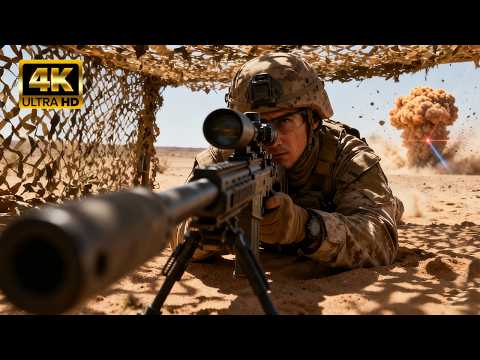 [Sniper Film] Elite sniper — lethal shot from 1km away!