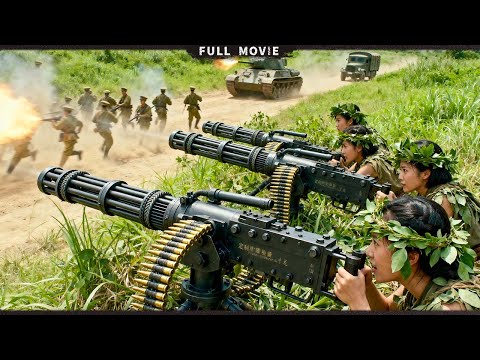 美女民兵山頂伏擊日軍車隊，千上敵軍瞬間覆滅！⚔️ 抗日 | 戰爭 | 神槍手 | 戰爭电影 War film HD | 槍戰-歡迎訂閱