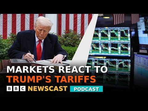 How have global markets responded to Donald Trump's tariffs announcement? | BBC Newscast