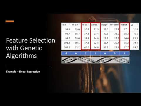 Feature Selection With Genetic Algorithms - Code and Plots