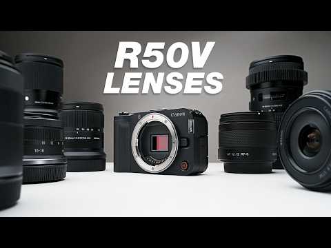 Best Lenses for the Canon R50V (Budget to Pro!)