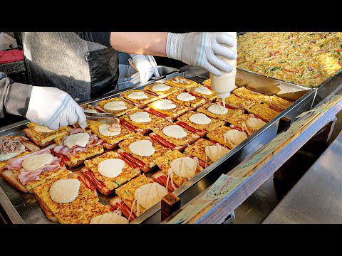 People waiting in line! Top 10 popular Korean street food collection