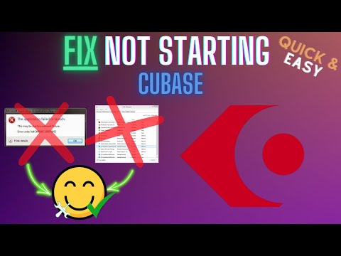 Cubase Not Starting? How to Fix Launch Issues, Black Screen, Failed Startup – Full Tutorial