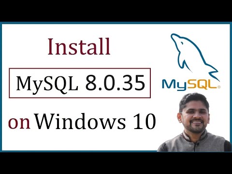 How to install MySQL 8.0.35 on Windows 10