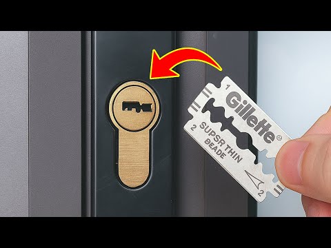 Billions Don’t Know This Razor Blade Unlocking Trick