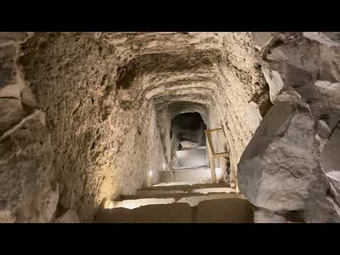Deep Under The Step Pyramid At Saqqara In Egypt April 2025