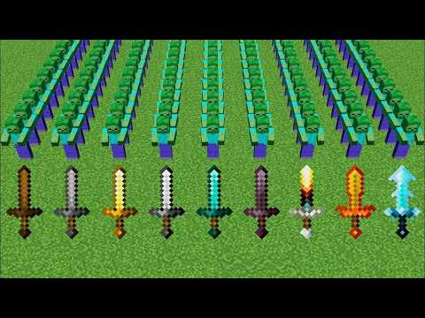 ICH TESTE das STÄRKSTE SCHWERT in Minecraft!