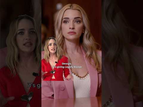 Brianne Howey reviews all of Georgia's court appearance looks on #ginnyandgeorgia