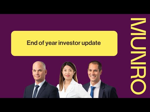 2025 End of year investor update