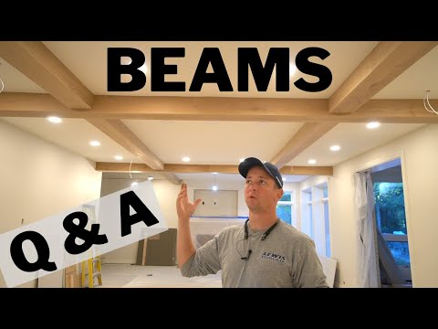 White Oak Beams Q & A - Scribing, Tools, Bidding, & More