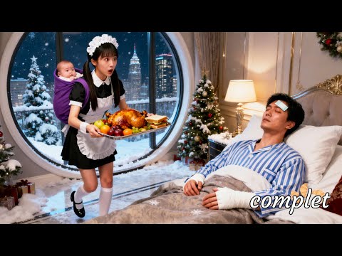 La veille de Noël,personne ne se soucie du PDG malade,une mère célibataire lui prépare dîner!Amour!