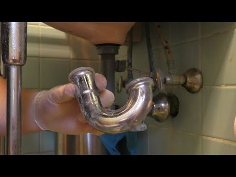 How To Repair or Replace a P-Trap or Sink Drain Pipe