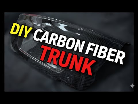 DIY- HOW TO MAKE CARBON FIBER TRUNK/BOOT - SUBARU IMPREZA WRX STI