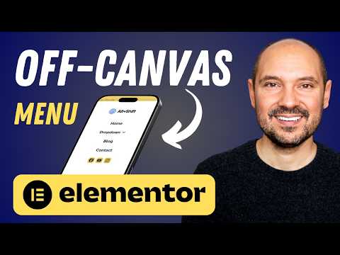 Elementor Off-Canvas Mobile Menu (Step By Step Tutorial)