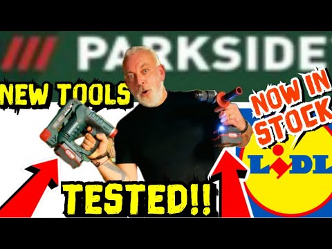 PARKSIDE CORDLESS NAILER STAPLER😃& 3IN1 HAMMER DRILL & MORE TOOLS !! ⚒️