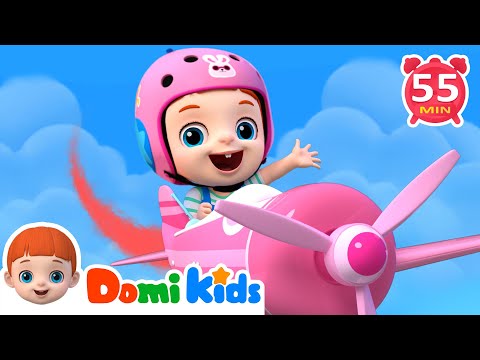 飛機飛呀飛 + 更多寶貝多米 & 兒歌 | 教育兒歌