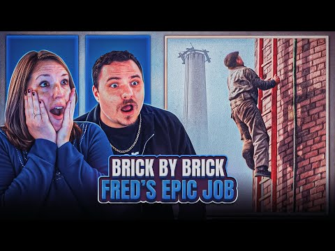 THIS MAN TOOK DOWN A CHIMNEY BY HAND?! Fred Dibnah (1979) | AMERICANS REACT