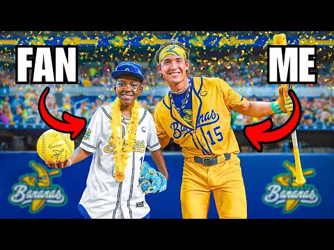 I Gave One Lucky Fan The Ultimate Baseball Experience!