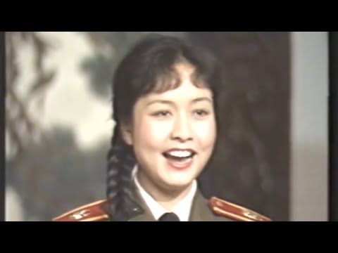 歌曲《在希望的田野上》彭丽媛1985年当代青年喜爱的歌揭晓发奖演唱会演唱 主持人卢静