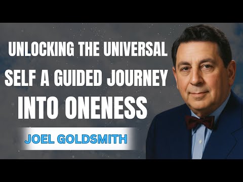 Experience Universal Oneness NOW: Joel Goldsmith's Secret to Self-Discovery (2025 Revealed)