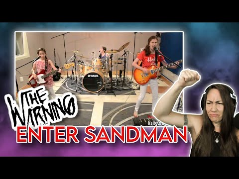 Rock Stars from the beginning! | Enter Sandman - METALLICA Cover - The Warning | GenX reacts!