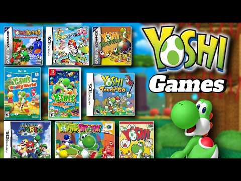 I Played EVERY Yoshi Game Ever Made!