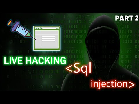 Live Hacking: SQL Injection For Beginners (Part 2)