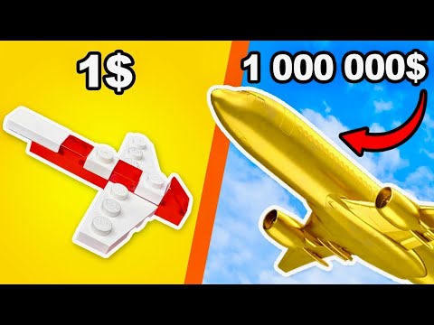 I Tested $1 vs $1000000 Lego Planes!