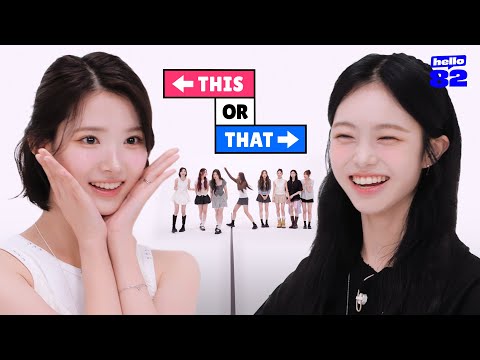 (CC) Hearts2Hearts + 1 K-pop quiz = 0 FOCUS 😂 | This or That I Hearts2Hearts