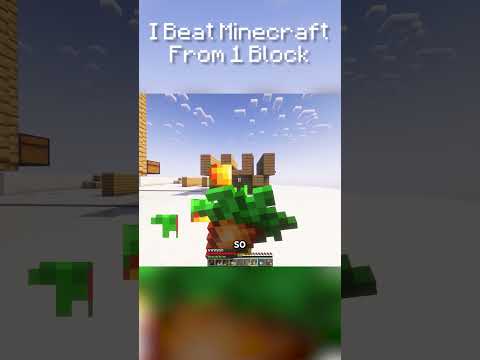 Part 26. I Beat Minecraft From 1 Block