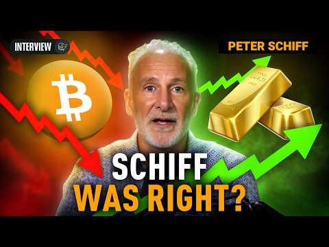 Peter Schiff Explains Why the "Bitcoin Bubble" Is About to Pop