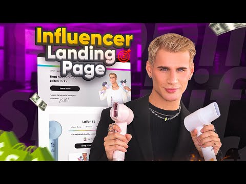 Building a Shopify Landing Page For Brad Mondo