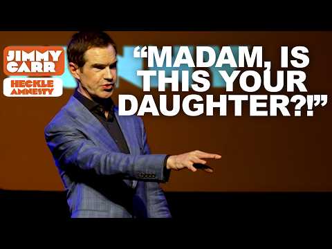 Jimmy’s Gag About Daughter’s Thigh Tattoo Leaves Mum Mortified! | Jimmy Carr Crowd Work