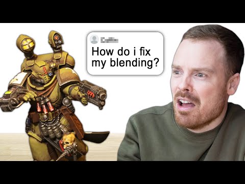 Blending, Weathering and GRIMDARK (Warhammer painting feedback)