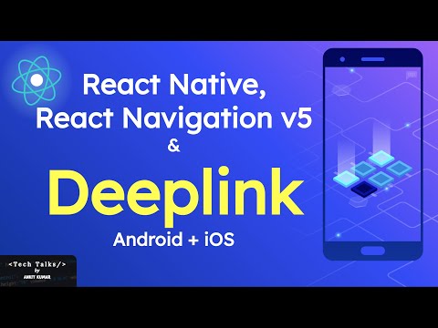 How to implement deep linking in React Native with React Navigation v5 in 2021