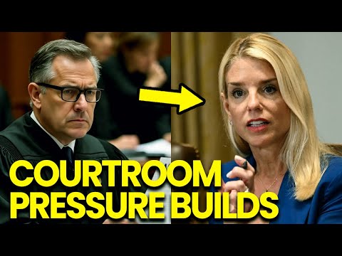 Pam Bondi CAUGHT With Documents Judge BLOWS Her Cover