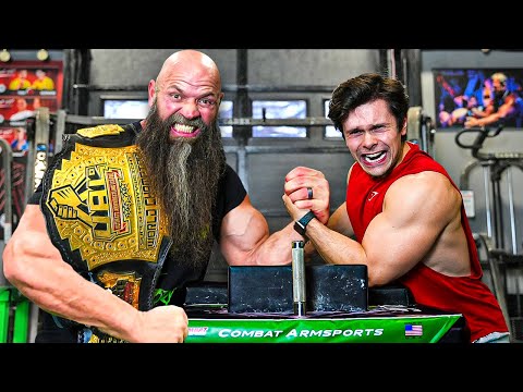 I Trained Like A Pro Arm Wrestler For 24 Hours