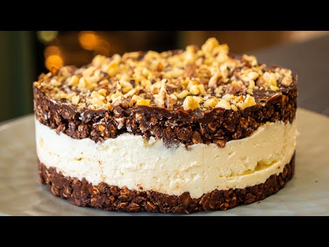 Торт БЕЗ сахара, БЕЗ муки и БЕЗ духовки❗️