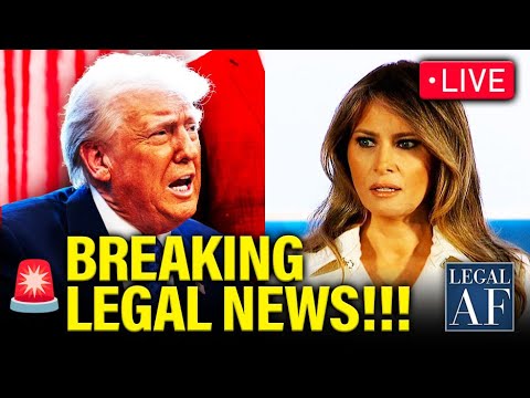 LIVE: Trump & Melania EXPOSED as Lawsuit BACKFIRES + Breaking Legal Updates | Legal AF