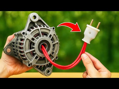 This invention is free! Try reusing old car alternator + copper pipe and It will SHOCK you