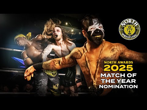 Lio Rush vs Man Like Dereiss vs Judas Grey - NORTH Wrestling MOTY Nomination