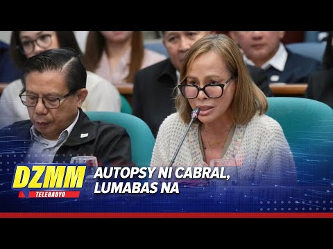 Autopsy ni Cabral lumabas na, dahilan ng pagkamatay sinagot ni Remulla | DZMM TeleRadyo
