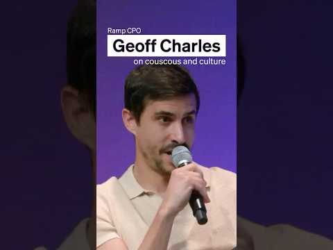 @tryramp CPO Geoff Charles on building culture with couscous.