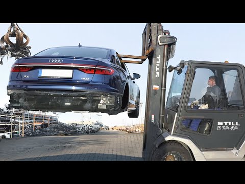 Inside Audi’s Massive European Recycling Plant