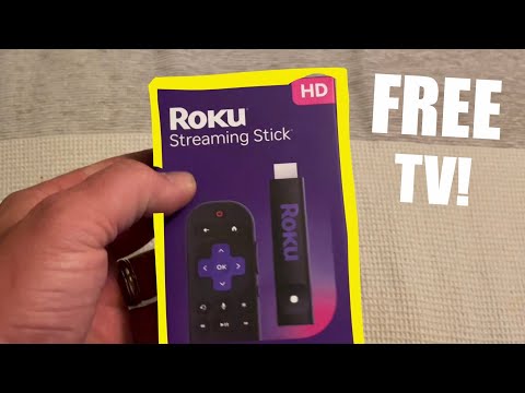 Roku Streaming Stick 2025 HD Device with Voice Remote - Free TV! (Unboxing & Set Up)